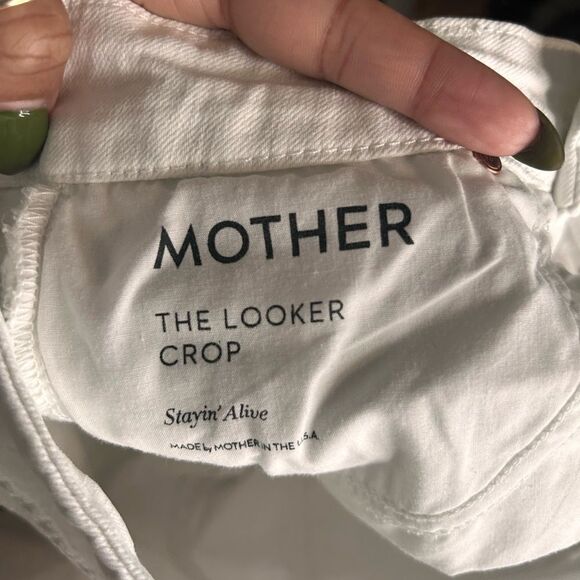 MOTHER The Looker Crop In Stayin Alive - Picture 7 of 9